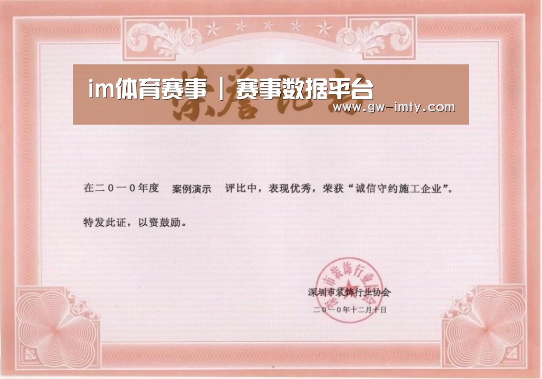 荣誉证书二