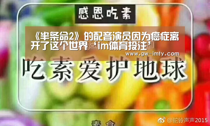 《半条命2》的配音演员因为癌症离开了这个世界‘im体育投注’(图3) im体育投注